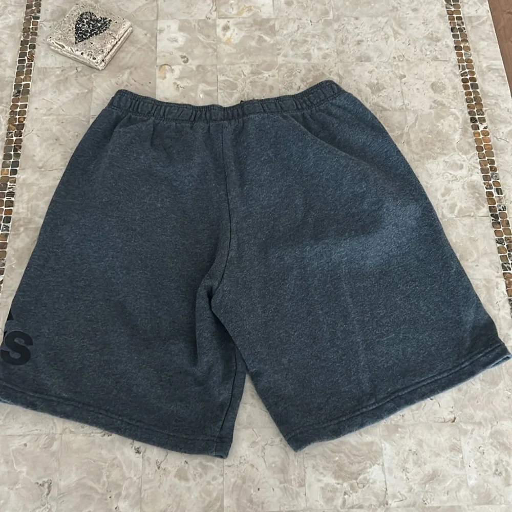 Adidas French Terry Cloth Shorts Elastic Waist Color Grey‎ Men’s Size S no tag
